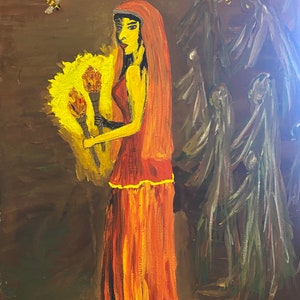 Melinoe gebedskaart
