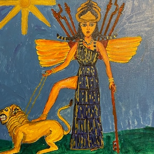 Ishtar Prayer card