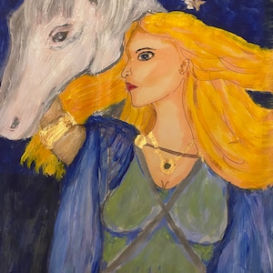 Rhiannon-gebedskaart