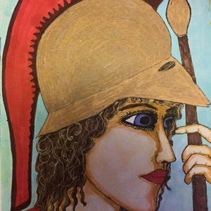 Gebedskaart van Athene