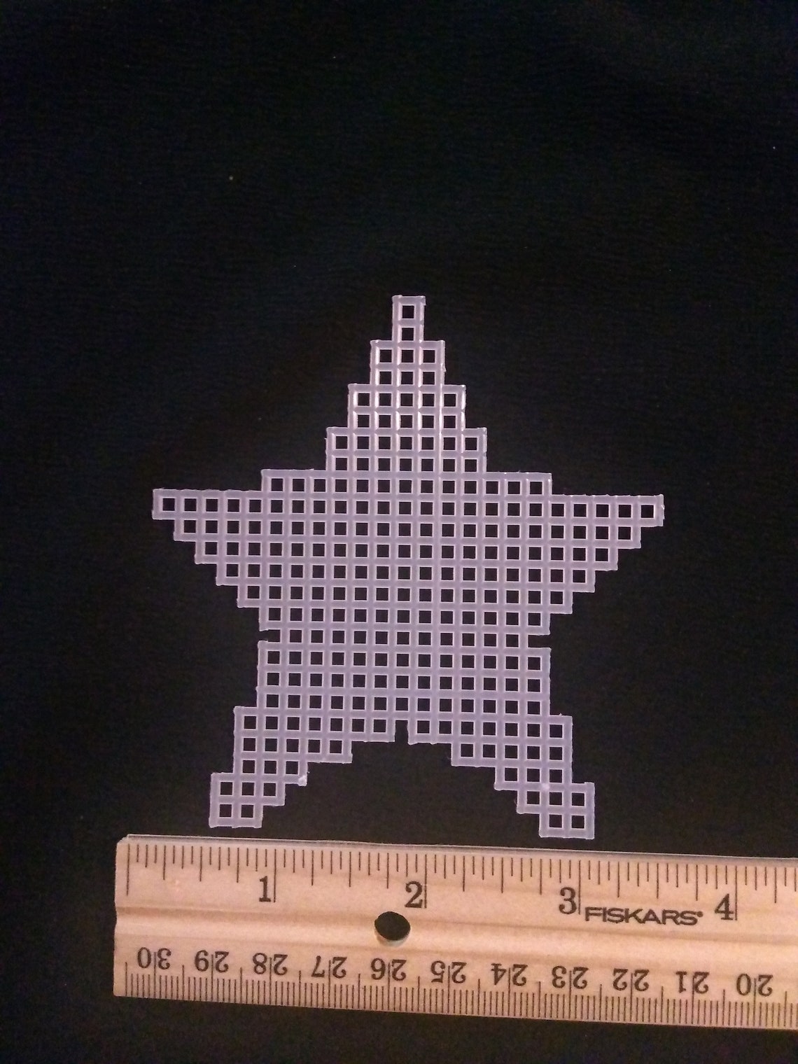 Star Plastic Canvas Cutouts Plastic Canvas Needlepoint Etsy