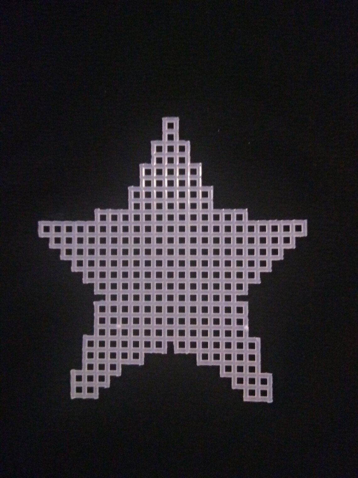 Star Plastic Canvas Cutouts Plastic Canvas Needlepoint Etsy
