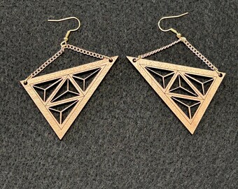 Triangle earrings