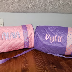 Personalized Embroidered Dance Bag, Cheer Bag, Gymnastic Bag