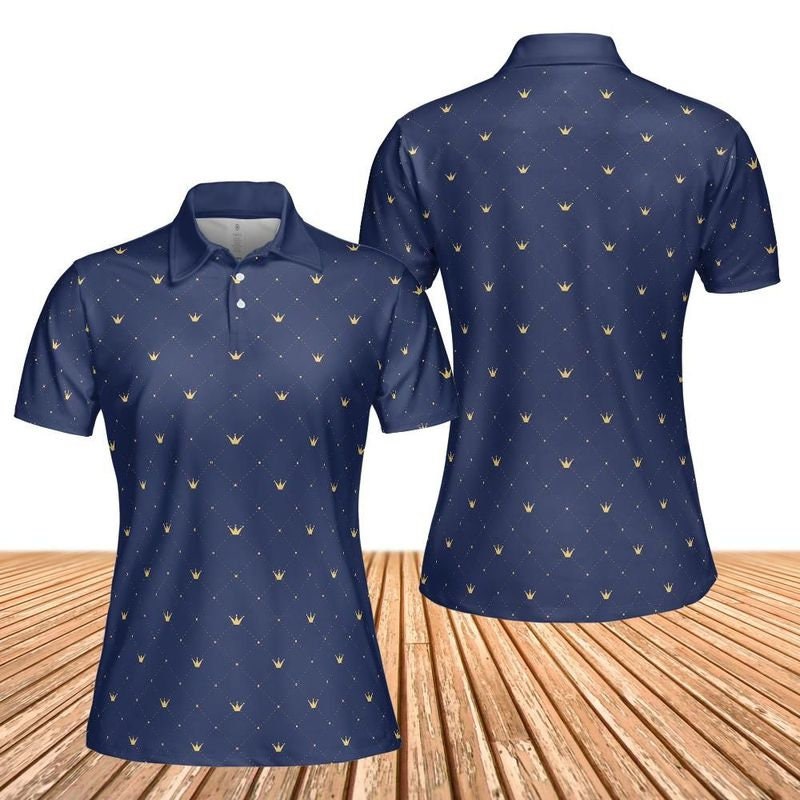 Discover Gold Crowns Women's Polo Shirt