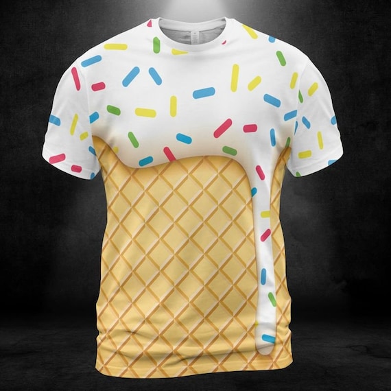 Ice Cream Cone Unisex Comfort T-shirt - Etsy