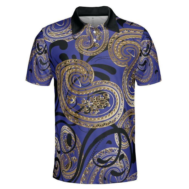 Paisley Polo Shirt - Etsy