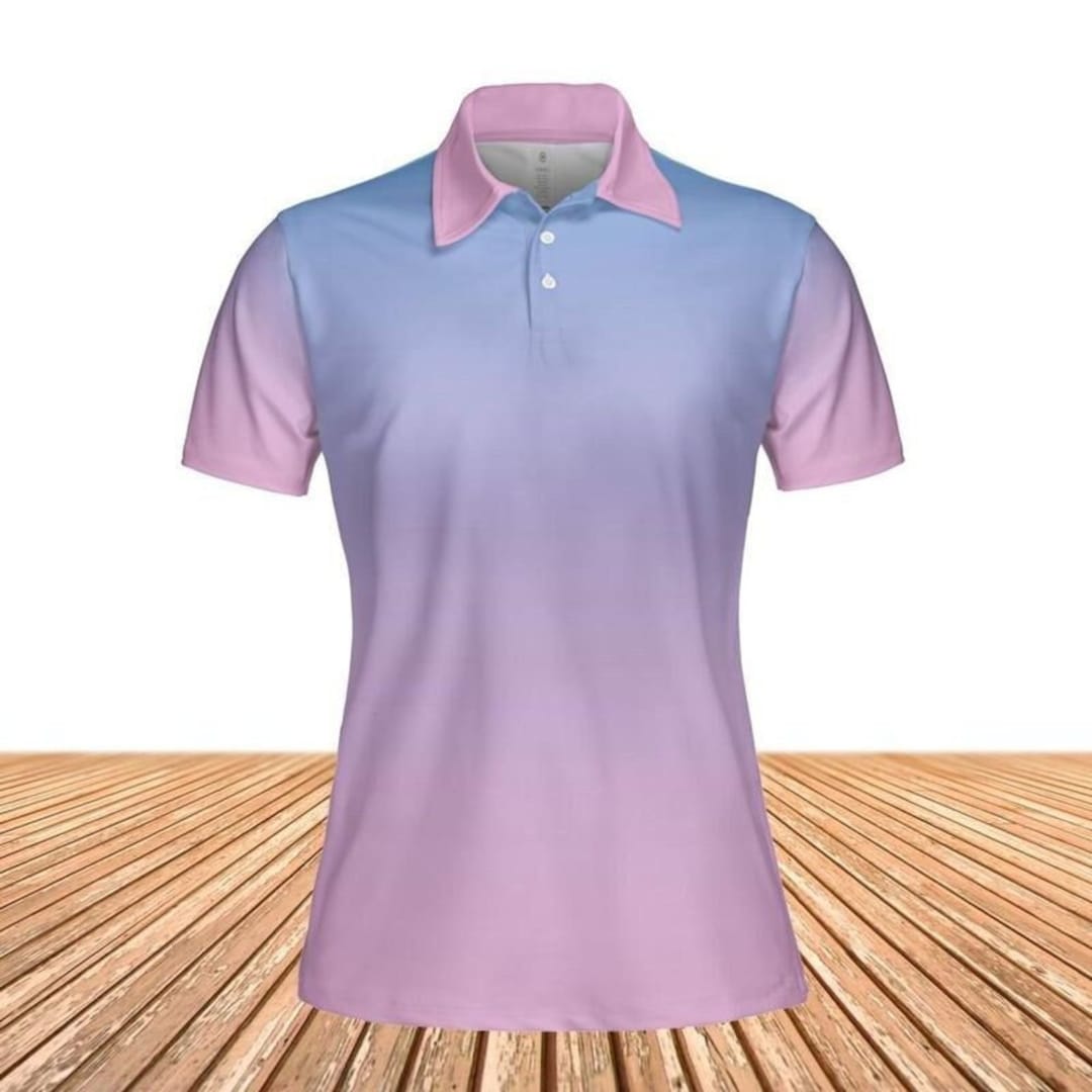 Bella Birdie Radiant Pink Cap Sleeve Polo Shirt