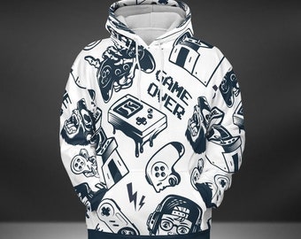 Game Over Premium Unisex Hoodie