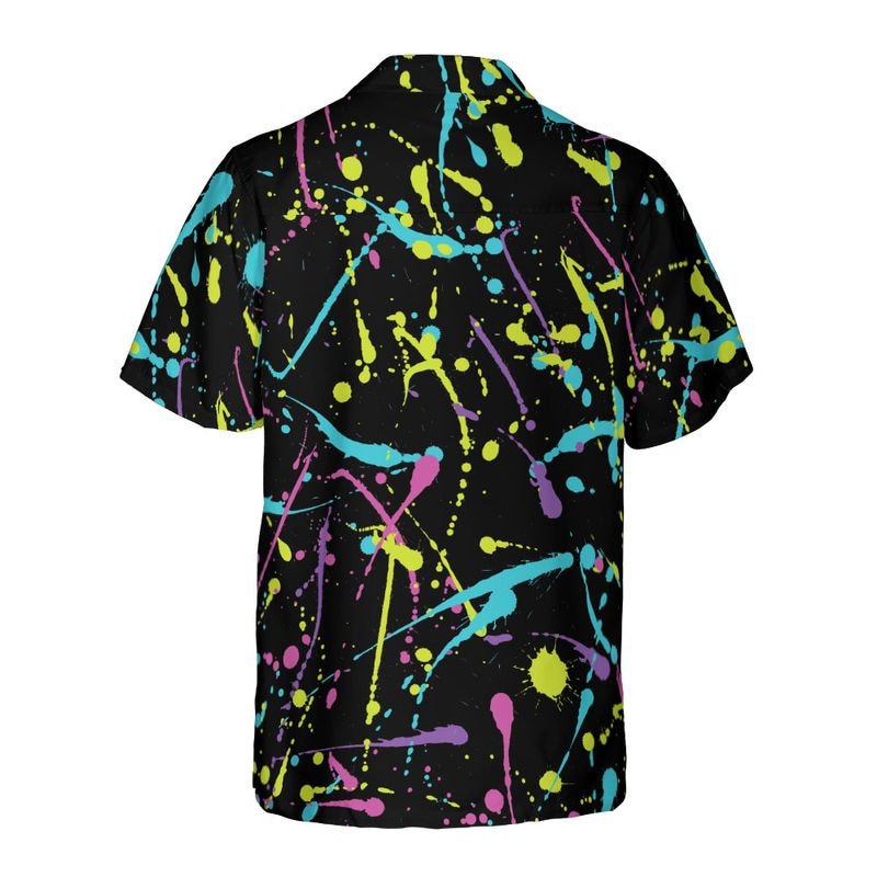 トップス BADSON US REDROULETTE 'PAINT' KNIT SHIRT BADSON US REDROULETTE ´PAINT´ KNIT SHIRT
