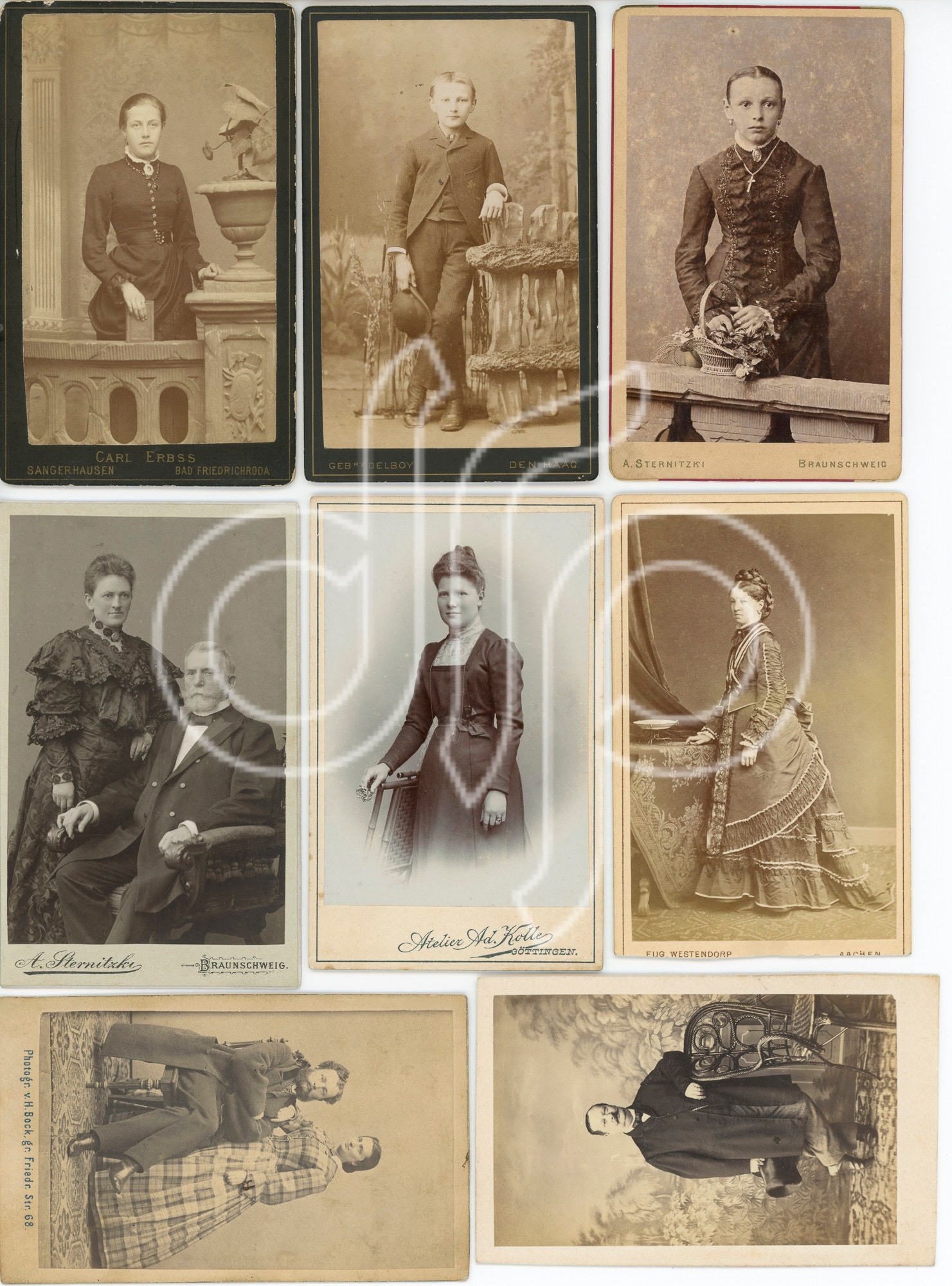 Printable Vintage Cards II Fin De Siècle Vintage Etsy Canada