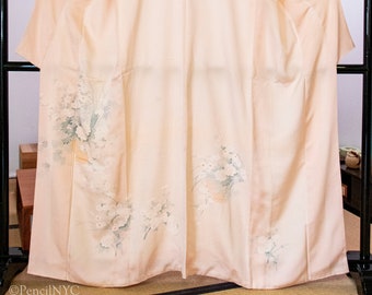 Special Yuzen dyed Tsukesage Houmongi Kimono