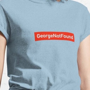 georgenotfound blue shirt
