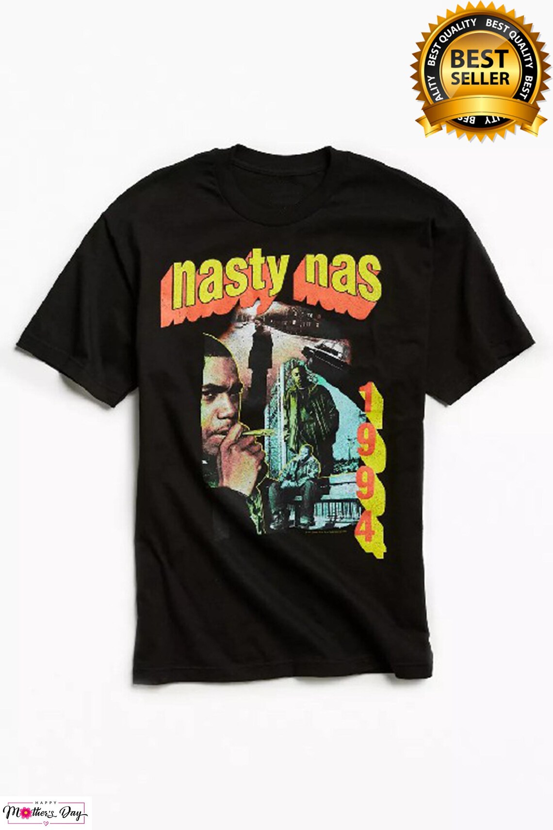 Vintage Nasty Nas Shirts Rapper Shirt Unisex T-Shirt | Etsy