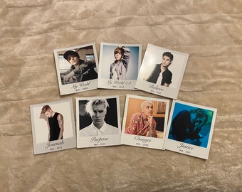 Justin Bieber Photo Set, Canon Paper Prints (4x3.5)