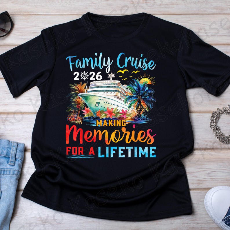 Family Cruise 2026 Making Memories for A Lifetime Png, Family Cruise ...