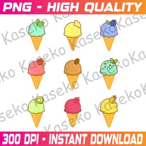 Fiesta de verano divertida para amantes del helado, cumpleaños a juego, helado, cumpleaños a juego, descarga instantánea