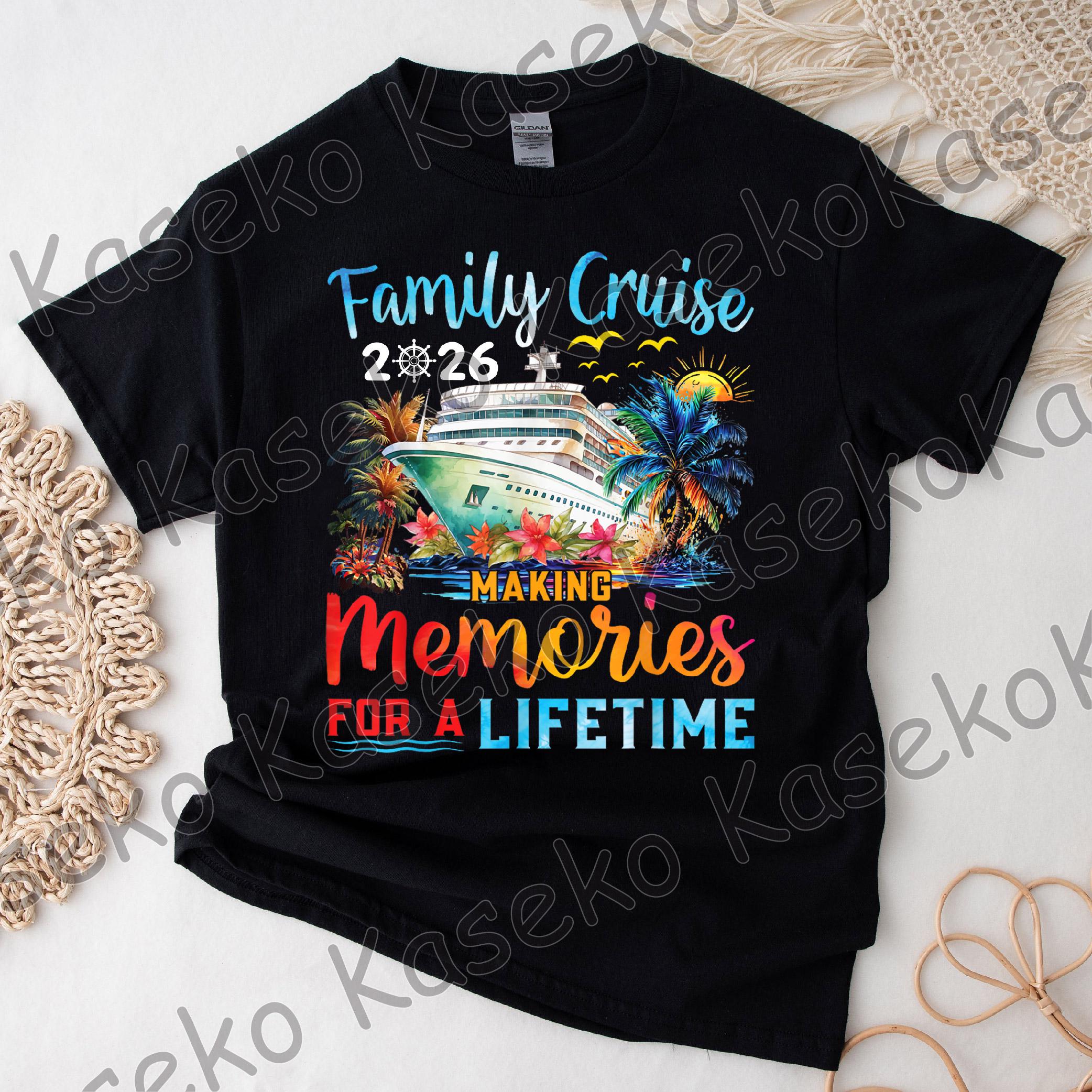 Family Cruise 2026 Making Memories for A Lifetime Png, Family Cruise ...
