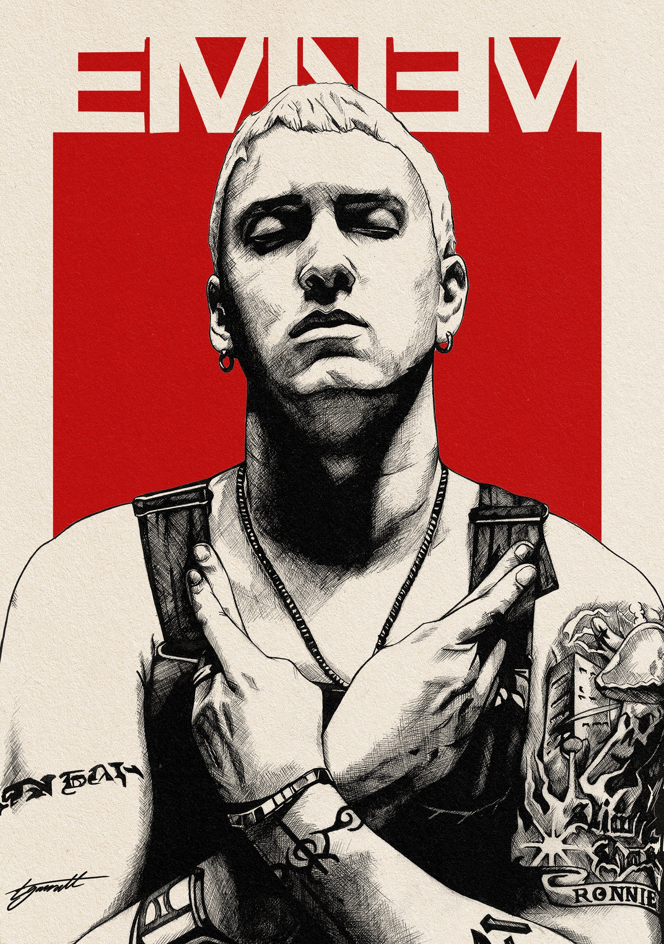 Poster Eminem & 50 Cent, Wall Art, Gifts & Merchandise