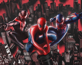 PÓSTER DE ARTE DE SPIDERMAN