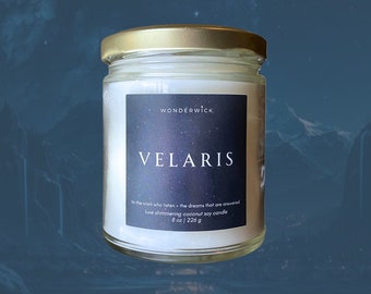 Smells Like Velaris Candle - Officially Licensed - Soy Wax Candle - Scented Candle - Candle Gift - BookTok - Sarah J Maas ACOTAR