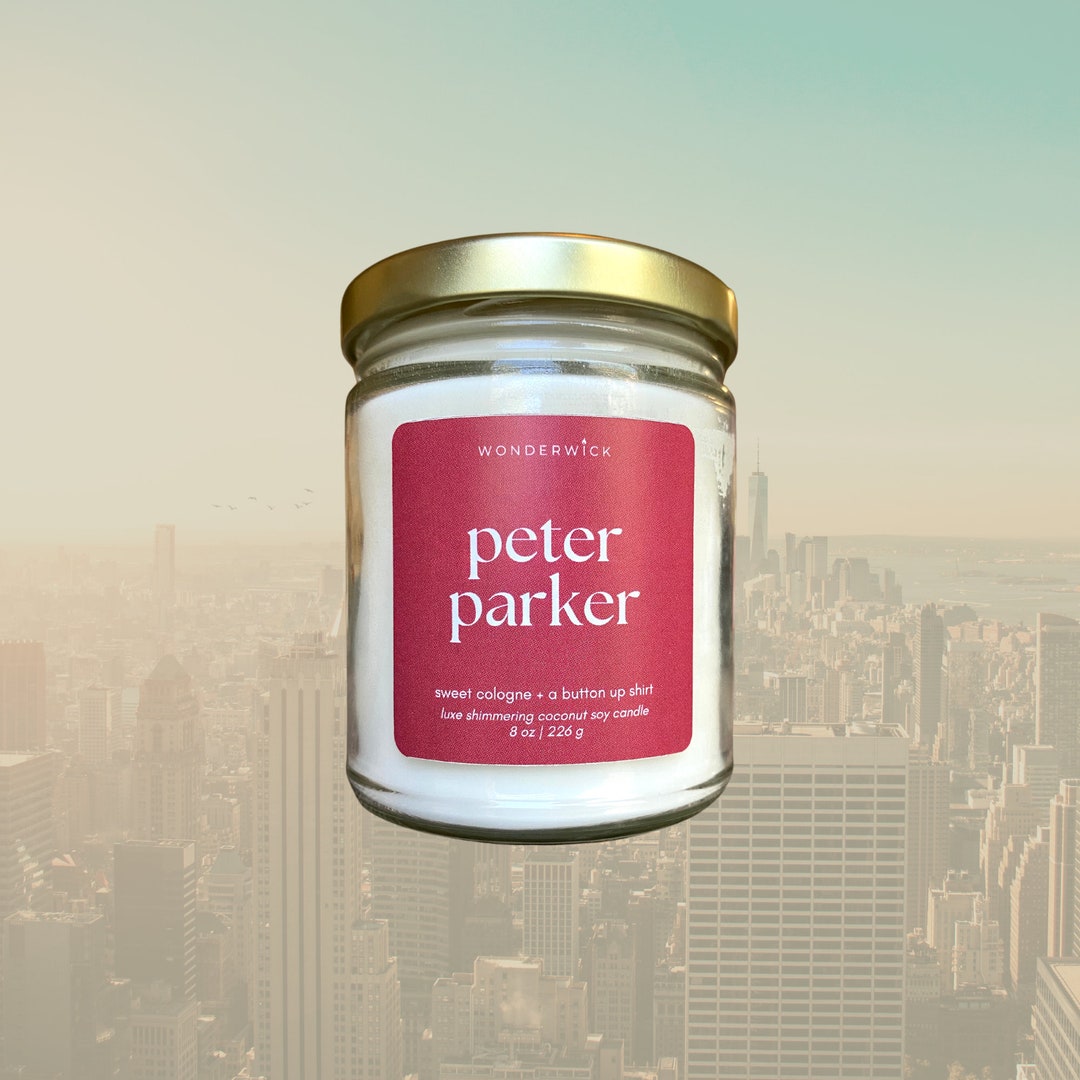 Smells Like Peter Parker Candle Soy Wax Candle Scented Candle Pop