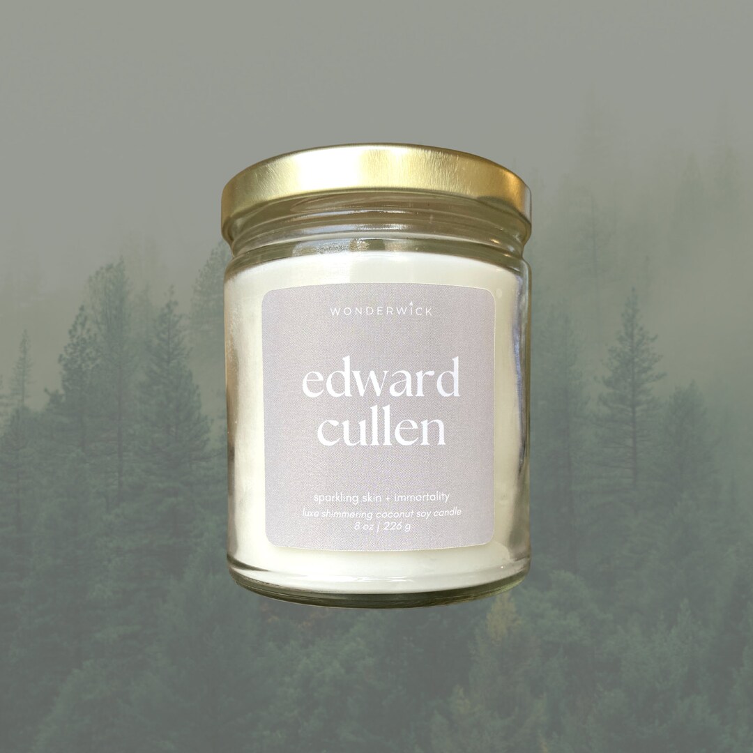 Smells Like Edward Cullen Candle Soy Wax Candle Scented Candle Pop