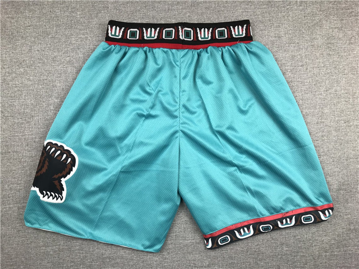 Men's Grizzlies Basketball Short Etsy