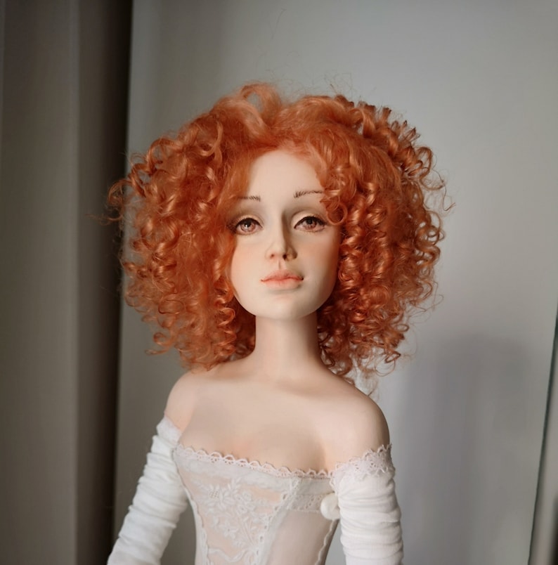 OOAK Art Doll to order. Height 54 cm. Especially for you, a unique doll 100% handmade. Production time about 2 months image 4