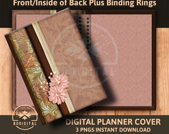 Digital Planner Cover, Goodnotes, Notebook, Goodnotes Cover, iPad app, Floral Planner Cover, Digital Book, Cover Download, PNG, iPad Planner