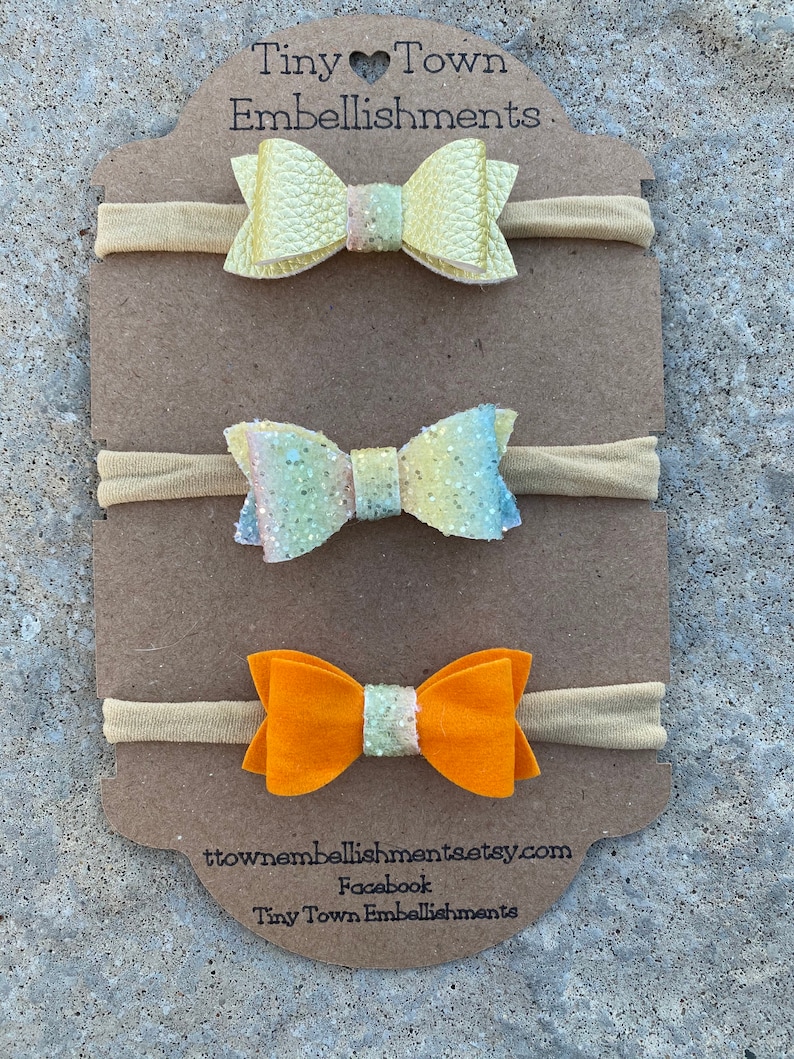 Tangerine Sunrise Headbands