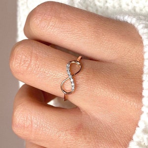 Etsy infinity ring best sale