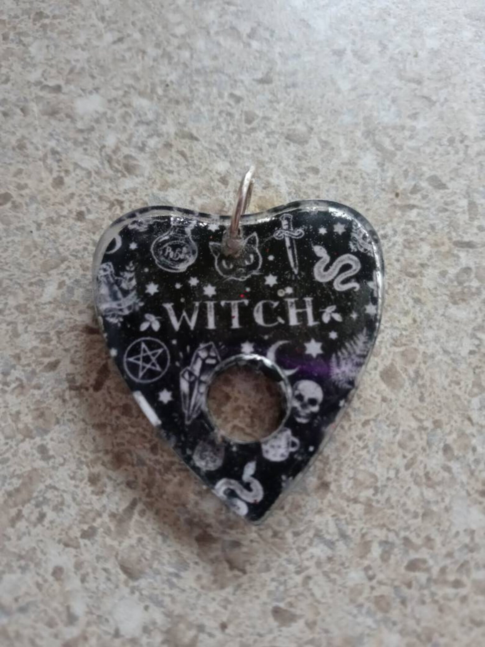 Witch charm Etsy