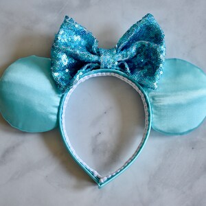Aquamarine Birthstone Ears