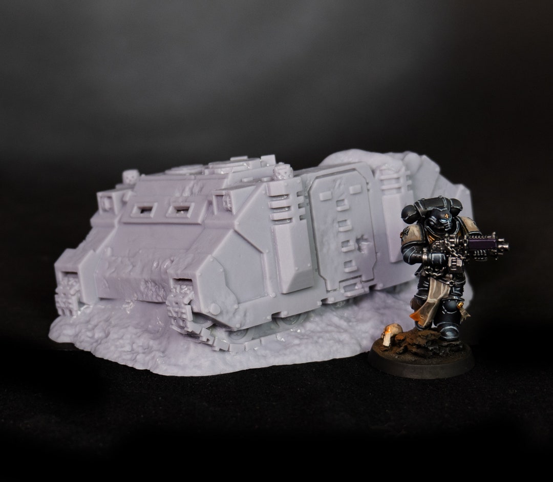 Panzer Tank Wrack Warhammer 40K Scifi Terrain Für Tabletop Wargame ...