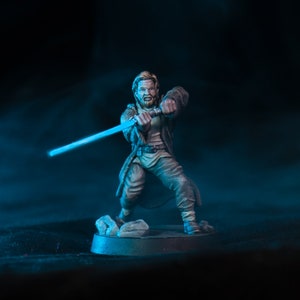 Ben Star Wars Miniature, exclusive! incl. tabletop base, tabletop miniature!