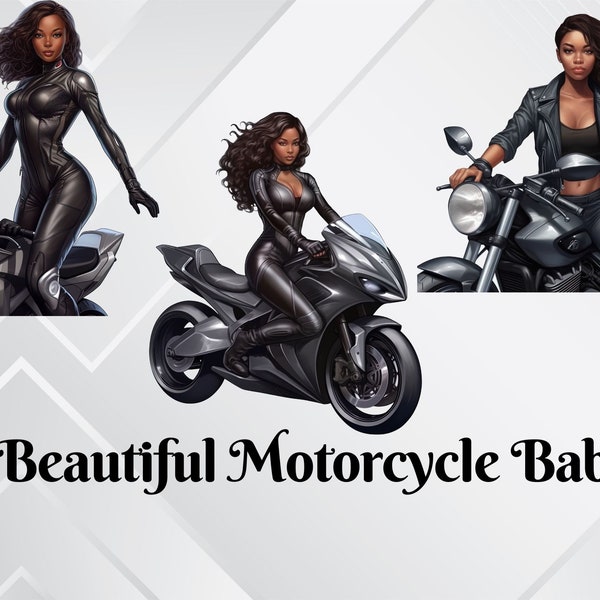 black biker girls
