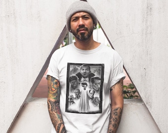 Classic Monsters Shirt - Unisex Soft Fitted Tee, Dracula, Frankenstein, Wolfman, Gift for Horror Fan, Bella Canvas