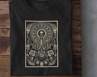 Floral Skeleton Shirt - Day of the Dead, Día de los Muertos, Mexican Heritage, Graphic Tshirt