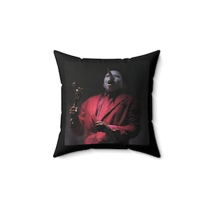 TWIN PEAKS-  Spun Polyester Square Pillow, David Lynch, Dale Cooper, Laura Palmer, Fire Walk With Me, Home Decor 14&quot;x14&quot;