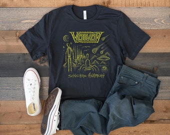 VOIVOD - Synchro Anarchy Shirt, Unisex Short Sleeve Tee, Graphic tshirt