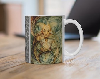 Rosaleen Norton Coffee Mug 11oz- Witch of King's Cross, Occultist, Bohemian Artist