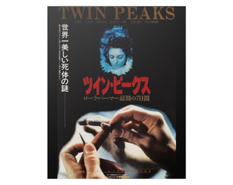 TWIN PEAKS Fire Walk With Me -Japanese Film Poster-David Lynch