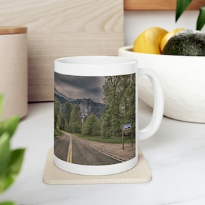 Twin Peaks - Ceramiczny kubek do kawy 11 uncji, Witamy w Twin Peaks, Dale Cooper, Laura Palmer