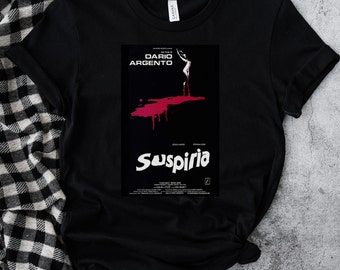 SUSPIRIA Shirt - Unisex Short Sleeve Tee, Dario Argento, Iconic Horror Film 1977, Witch