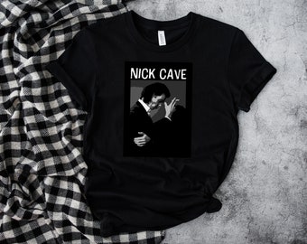 NICK CAVE Shirt - Unisex Short Sleeve Tee, Nick Cave and the Bad Seeds, Graphic Tshirt