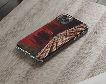 Twin Peaks -Clear Phone Case, IPhone, Dale Cooper, Red Room, Black Lodge, Fire Walk With Me