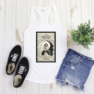 Tarot Card - Women&#39;s Ideal Racerback Tank, Death, Tank Top