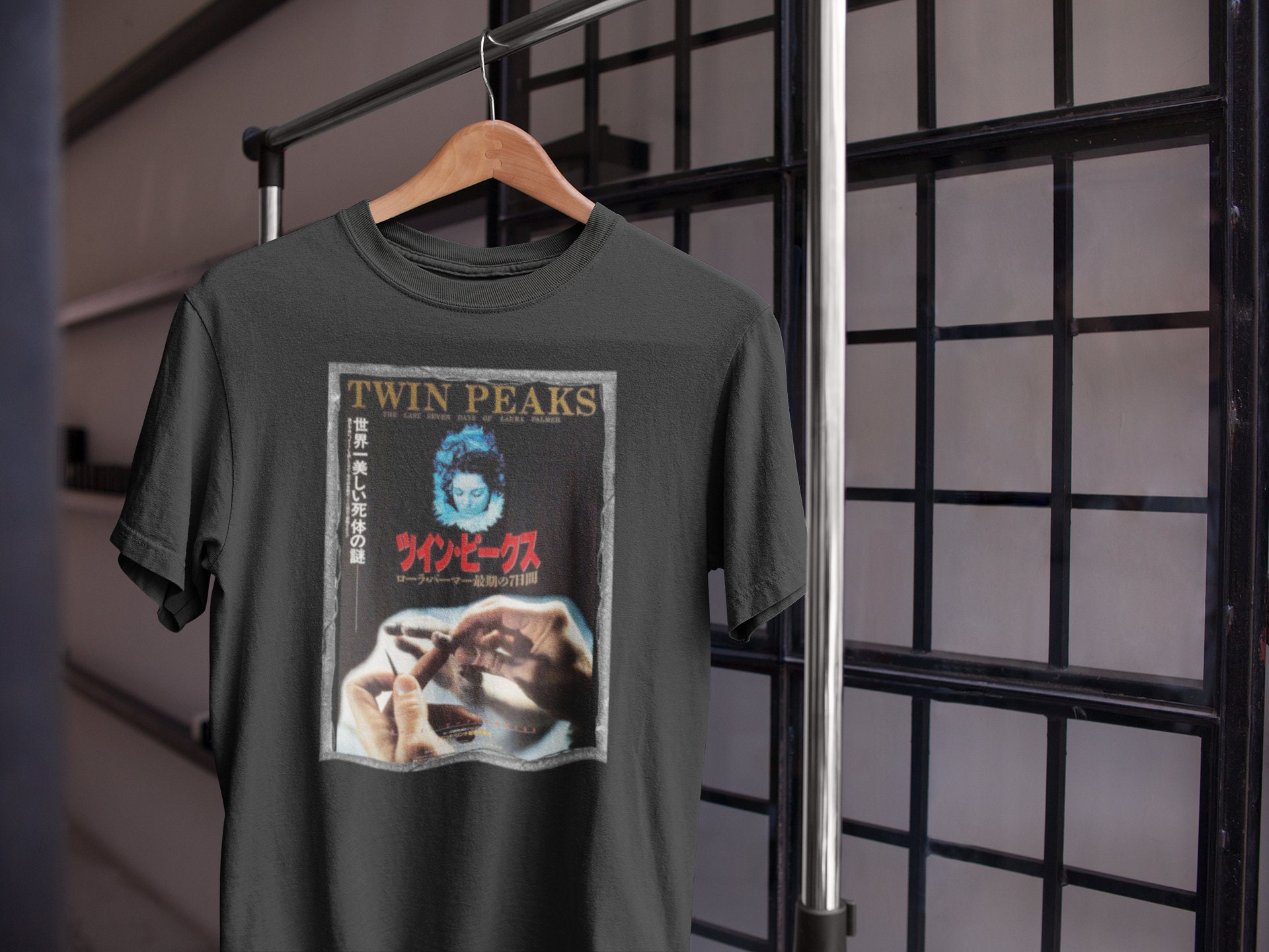 TWIN PEAKS Shirt- Fire Walk With Me, Japanese Poster, Laura Palmer