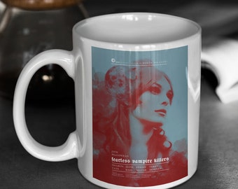 Fearless Vampire Killers - Ceramic White Coffee Mug 11oz, Polanski, Sharon Tate, Horror Comedy Film 1967